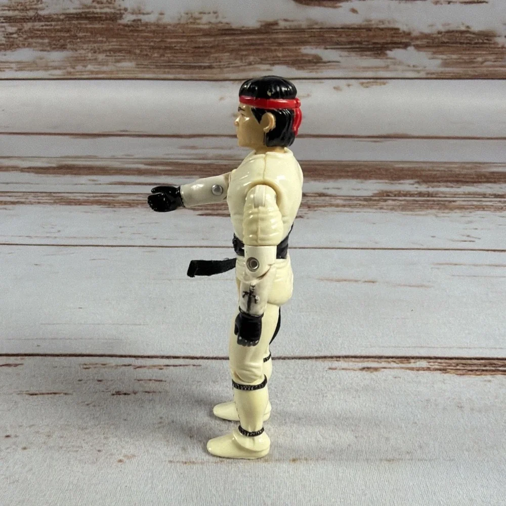 Vintage 1993 G.I. Joe Street Fighter II Ryu Action Figure Capcom Used